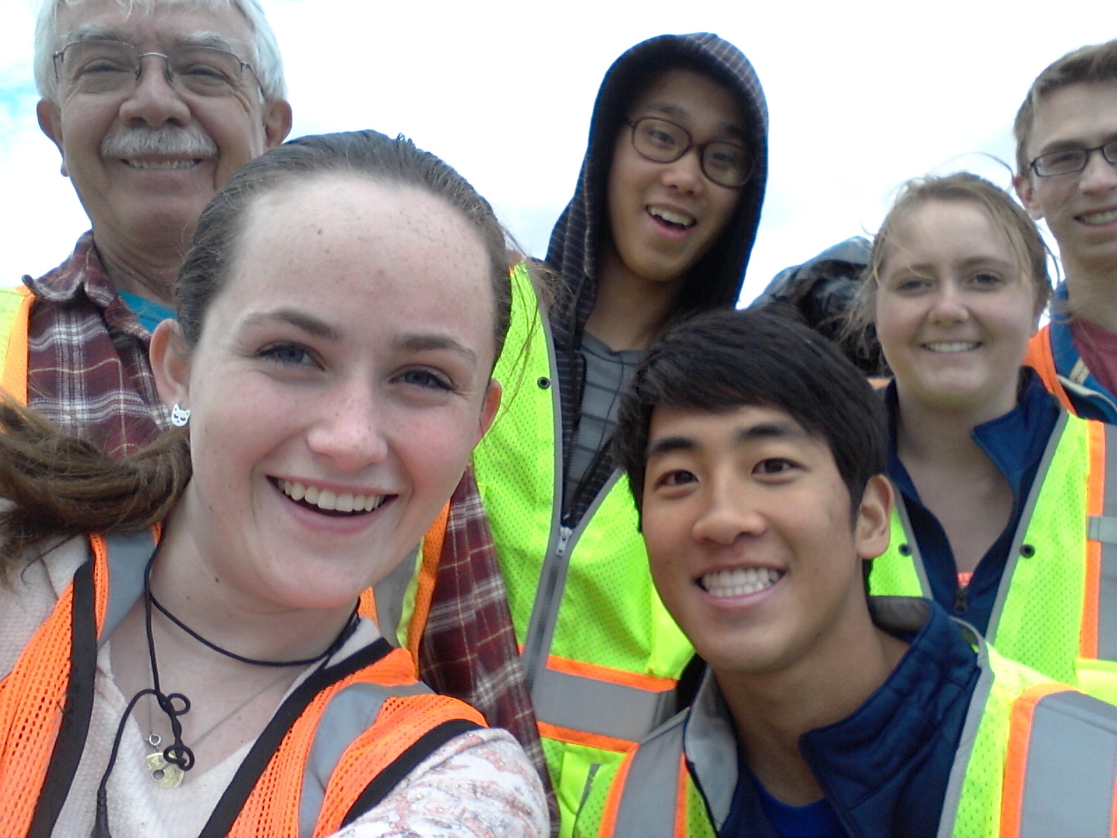 Trail cleanup day May 2014